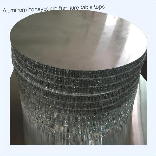 Aluminum Honeycomb Furniture Tops